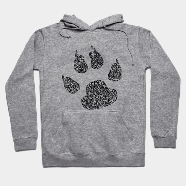 Pet paw Hoodie by jen28